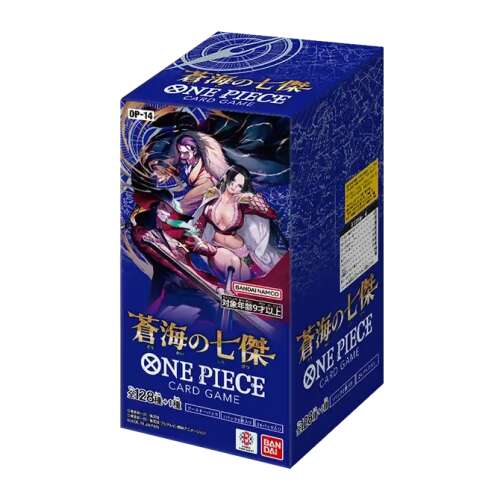 One Piece OP-14 Japanese Booster Box The Azure Sea's Seven