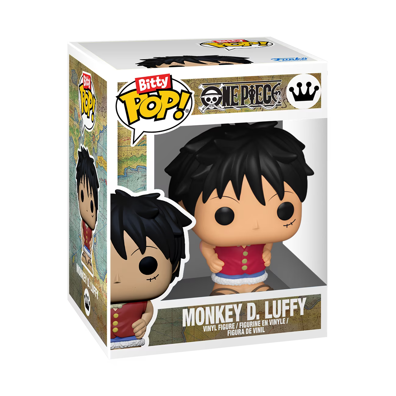 Funko Bitty Pop Ride: One Piece Going Merry with Luffy Collectible Vinyl Figure