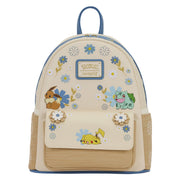 Pokémon floral Loungefly mini backpack front view