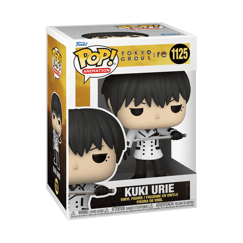 Funko Pop Tokyo Ghoul re Kuki Urie 1125 figure factory image