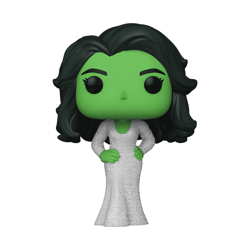 Funko Pop She-Hulk in Ballgown 1127 boxed factory image
