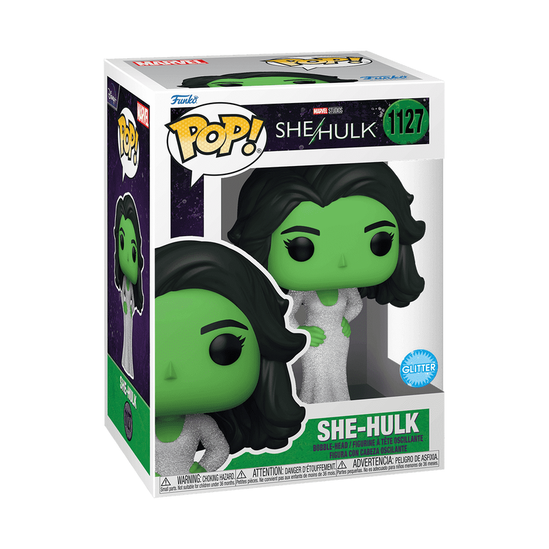 Funko Pop She-Hulk in Ballgown 1127 figure factory image