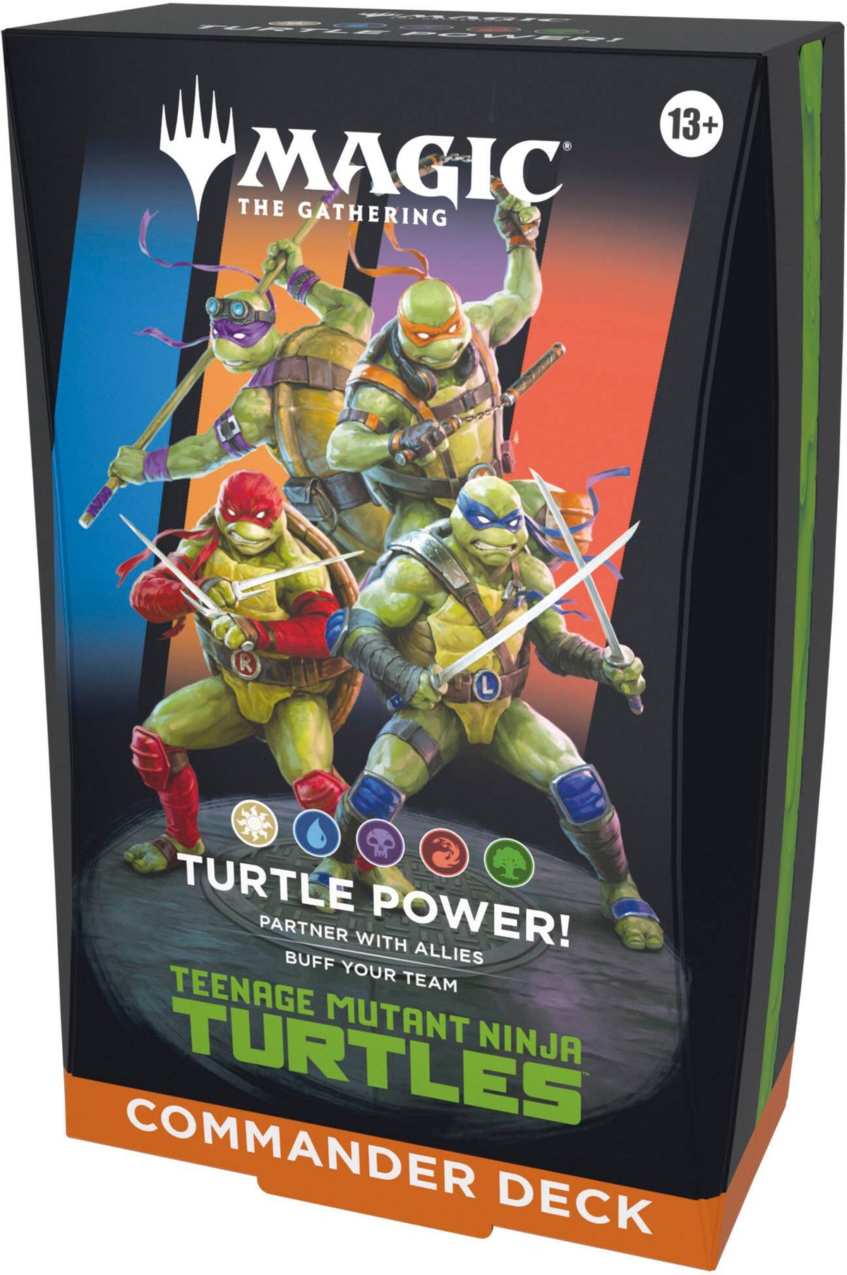 Magic The Gathering TMNT Turtle Power Commander Deck factory sealed product