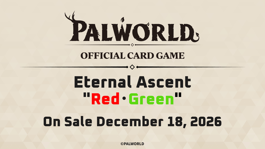 Palworld Eternal Ascent TD03 Red Green Trial Deck included in bundle