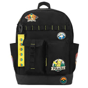 Pokémon character patch backpack front view