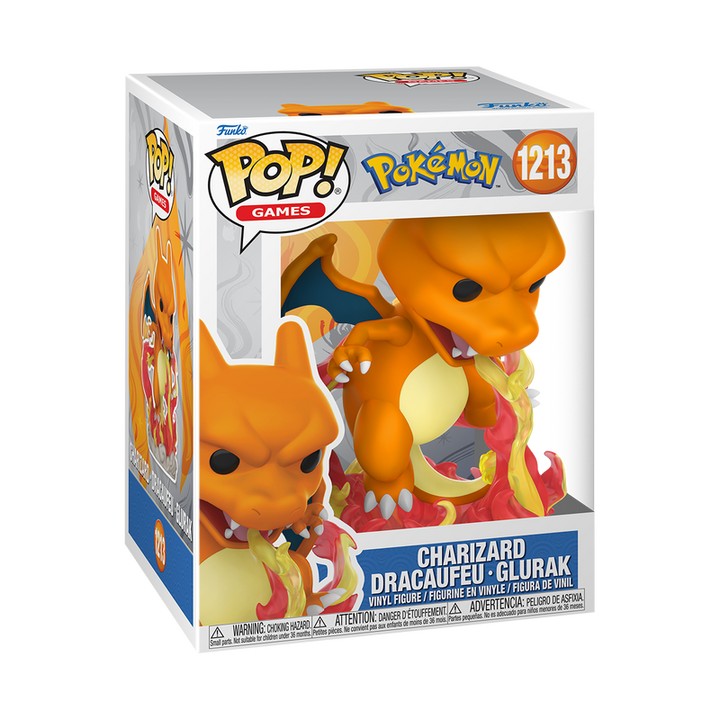Charizard Premium Funko Pop 1213 boxed front view