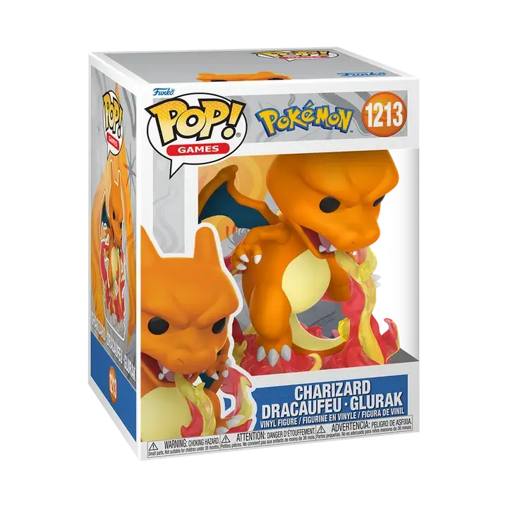 Charizard Premium Funko Pop 1213 boxed front view