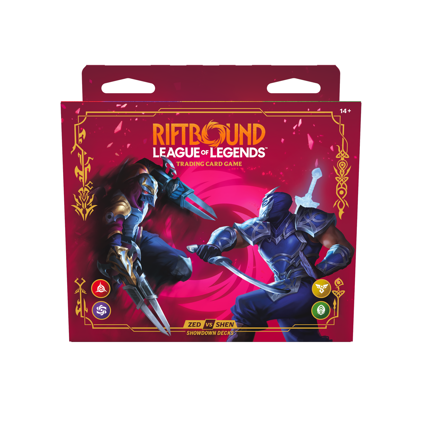 Riftbound League of Legends TCG Vendetta Zed vs Shen Showdown Deck