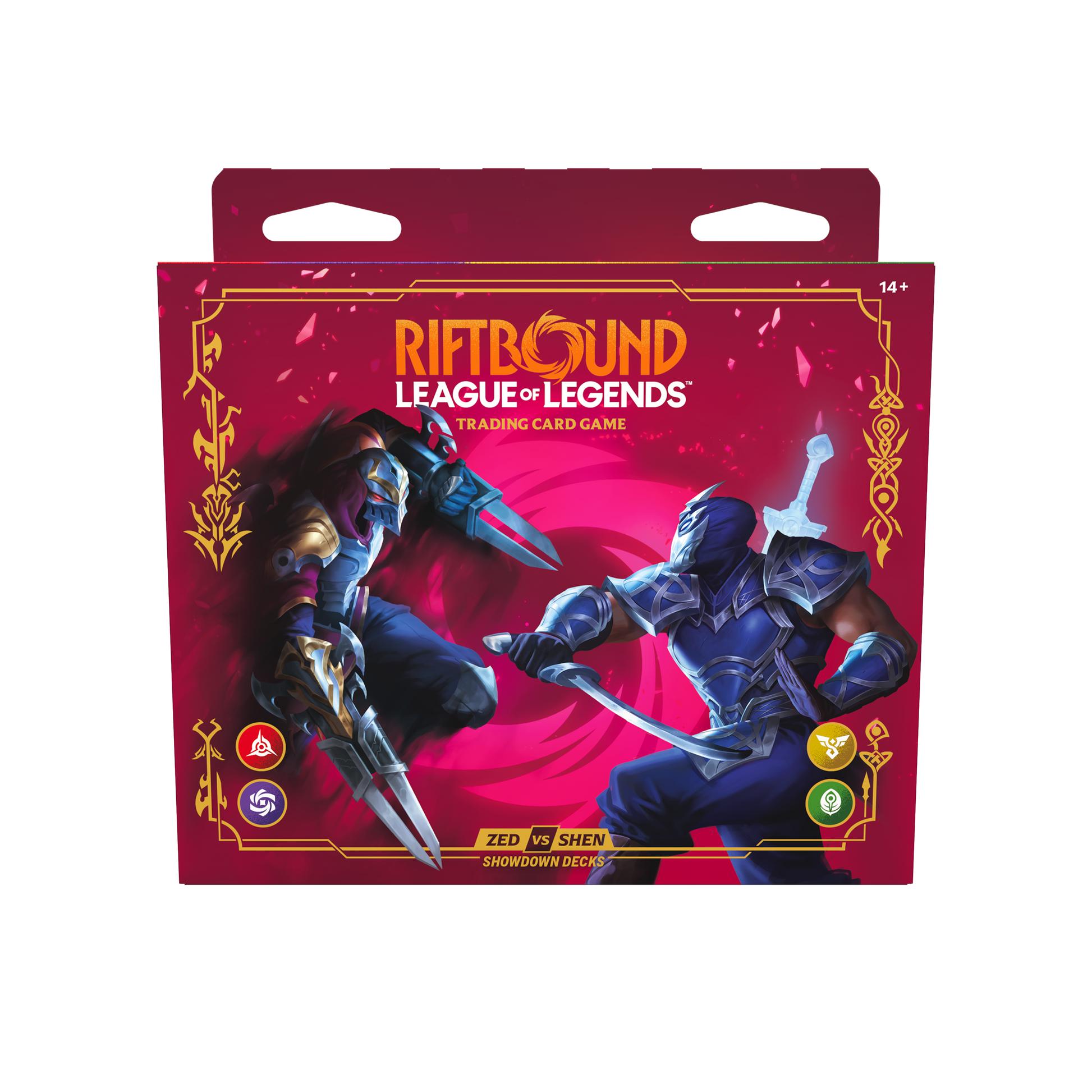 Riftbound League of Legends TCG Vendetta Zed vs Shen Showdown Deck