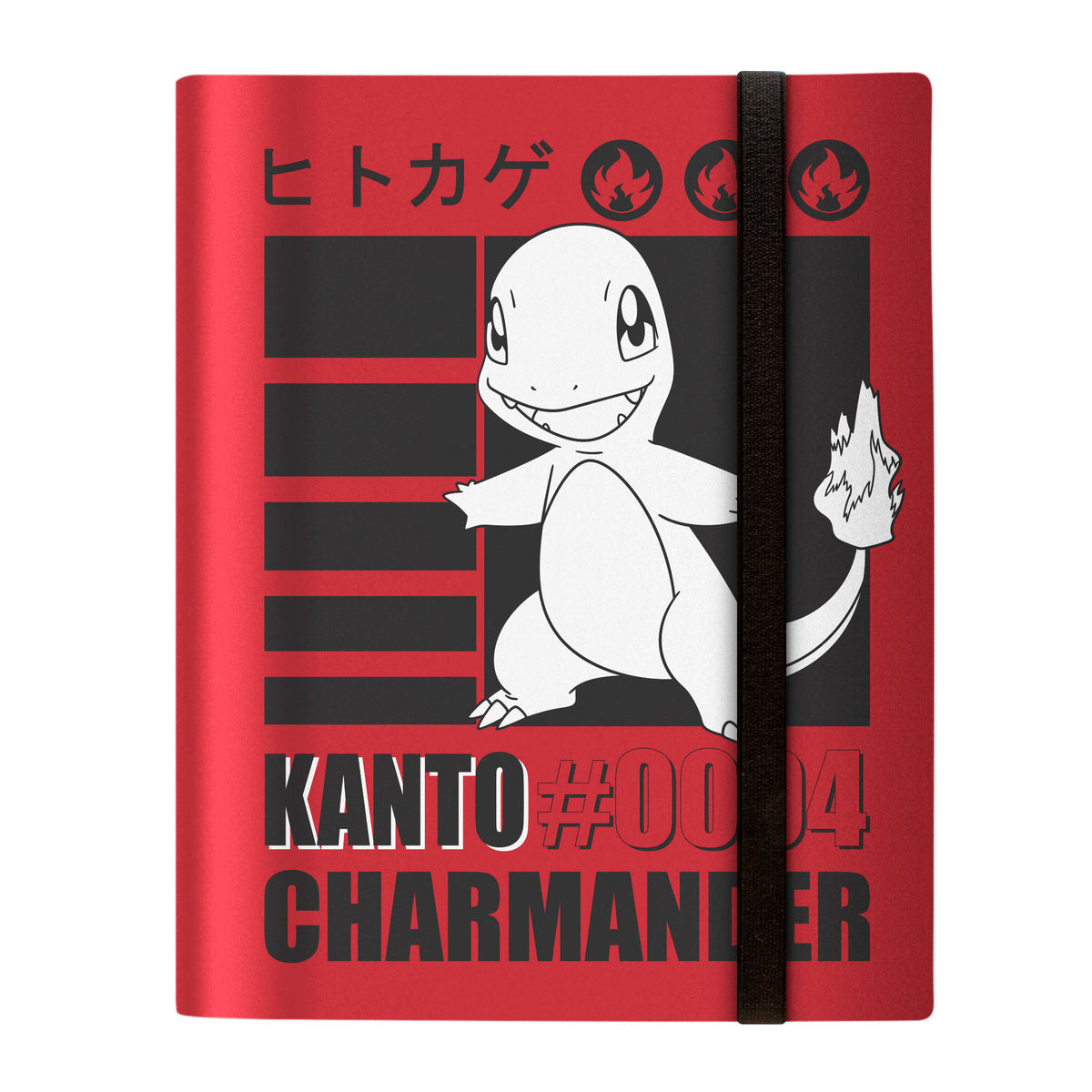 Ultra PRO Pokémon Charmander #0004 9-Pocket PRO-BINDER front